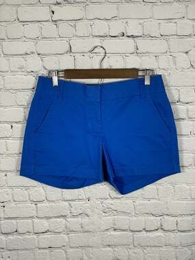 J.Crew 4" Chino Shorts Blue Size 2
